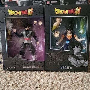 Dragon Ball Super Goku Black and Vegito Action Figures